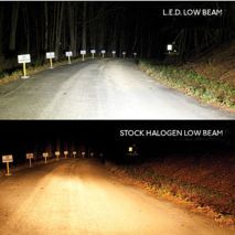 ΦΑΝΑΡΙ ΣΤΡΟΓΓΥΛΟ 7 ΙΝΤΣΩΝ ME 8LED CREE (XML-10W) 9-36V 6000-6500K ΜΑΥΡΟ Auto Moto Tyres 