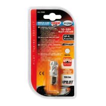 P21/5W 10-28V BAY15d CREE MEGA-LED 150LM ΔΙΑΘΛΑΣΗΣ ΠΟΡΤΟΚΑΛΙ (ΜΟΝΟΠΟΛΙΚΟ-ΠΑΡΑΚΕΝΤΡΟ) BLISTER 1ΤΕΜ. Auto Moto Tyres 