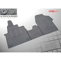 ΜΑΡΚΕ ΠΑΤΑΚΙΑ ΣΕ ΣΚΑΦΗ ΛΑΣΤΙΧΟ ΓΙΑ CITROEN JUMPY 2016+ / PEUGEOT EXPERT 2016+ / TOYOTA PROACE 2016+ (2Η ΣΕΙΡΑ ΚΑΘΙΣΜΑΤΩΝ) ΣΕ ΜΑΥΡΟ ΧΡΩΜΑ ΧΩΡΙΣ ΚΟΥΜΠΩΜΑΤΑ CIK - 2 ΤΕΜ. Auto Moto Tyres 