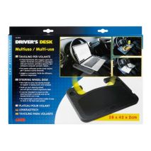 ΤΡΑΠΕΖΑΚΙ-ΚΡΕΜΑΣΤΗ ΒΑΣΗ ΣΤΗΡΙΞΗΣ LAPTOP DRIVERS DESK 2 ΟΨΕΩΝ (28x42x2 cm) Auto Moto Tyres 