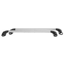 ΠΤΥΣΣΟΜΕΝΕΣ ΜΠΑΡΕΣ ΟΡΟΦΗΣ ΑΛΟΥΜΙΝΙΟΥ ARIETE RAISED 81,5-119,5 cm ΣΕ ΑΣΗΜΙ ΧΡΩΜΑ ΓΙΑ RAISED RAILS 5,5 cm max MENABO - 2 ΤΕΜ. Auto Moto Tyres 