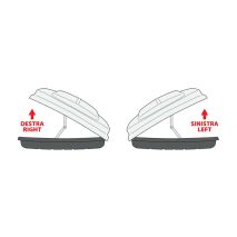 ΜΠΑΓΚΑΖΙΕΡΑ ΟΡΟΦΗΣ NORDRIVE BOX 630D LT ΜΕ ΔΙΠΛΟ ΑΝΟΙΓΜΑ ΣΕ ΑΣΗΜΙ ΧΡΩΜΑ ΜΕ ΓΥΑΛΙΣΤΕΡΗ ΥΦΗ - 1 ΤΕΜ. Auto Moto Tyres 