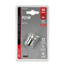 P21W 24/32V Ba15s 50lm 10xSMDx1CHIP LED CAN-BUS (ΦΟΥΝΤΟΥΚΙ) ΚΟΚΚΙΝΟ ΔΙΑΘΛΑΣΗΣ BLISTER​ LAMPA - 1 TEM. Auto Moto Tyres 