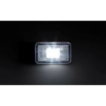 ΦΩΣ ΟΓΚΟΥ 12/24V  1LED ΜΕ ΒΑΣΗ ΚΑΙ ΑΝΑΚΛΑΣΤΗΡΑ ΛΕΥΚΟ  LAMPA - 1 TEM. Auto Moto Tyres 