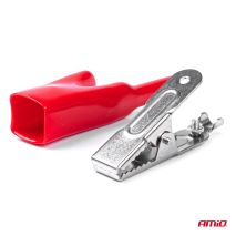 ΑΚΡΟΔΕΚΤΕΣ (ΚΡΟΚΟΔΕΙΛΑΚΙΑ) ΜΠΑΤΑΡΙΑΣ 25A 75mm ΜΕ ΜΟΝΩΣΗ ΧΩΡΙΣ ΚΑΛΩΔΙΟ AMIO - 2 ΤΕΜ. Auto Moto Tyres 