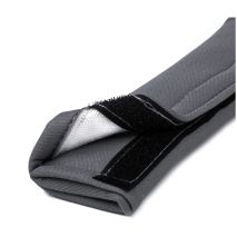 ΜΑΞΙΛΑΡΑΚΙΑ ΖΩΝΗΣ ΣΕ ΓΚΡΙ ΣΚΟΥΡΟ ΧΡΩΜΑ ΜΕ VELCRO 22x6cm ΑΜΙΟ - 2 ΤΕΜ. Auto Moto Tyres 