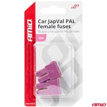 ΑΣΦΑΛΕΙΕΣ JapVal PAL ΘΗΛΥΚΕΣ 30A ΣΕ ΡΟΖ ΧΡΩΜΑ AMIO - 2 Τεμ. Auto Moto Tyres 