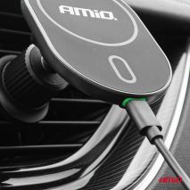 ΒΑΣΗ ΣΤΗΡΙΞΗΣ ΚΙΝΗΤΟΥ ΓΙΑ ΑΕΡΑΓΩΓΟ ΜΑΓΝΗΤΙΚΗ ΜΕ ΑΣΥΡΜΑΤΗ ΦΟΡΤΙΣΗ QUICK CHARGE 2A MAX15W MY MAG AMIO - 1 Τεμ. Auto Moto Tyres 