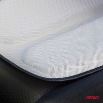 ΜΑΞΙΛΑΡΙ ΚΑΘΙΣΜΑΤΟΣ ΑΠΟ GEL ΚΑΙ ΔΙΑΠΝΕΟΝ ΥΦΑΣΜΑ 46x46cm ΓΚΡΙ ΧΡΩΜΑ AMIO - 1 Τεμ. Auto Moto Tyres 