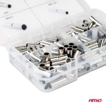 ΣΥΝΔΕΣΜΟΙ ΚΑΛΩΔΙΩΝ ΜΕΤΑΛΛΙΚΟΙ 3 ΜΕΓΕΘΗ (BN 1.25/BN 2/BN 5.5) AMIO - 160 τεμ. Auto Moto Tyres 