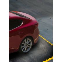 ΠΑΖΛ ΔΑΠΕΔΟΥ / ΑΝΤΙΟΛΙΣΘΗΤΙΚΟΣ ΤΑΠΗΤΑΣ PVC ΣΥΝΕΡΓΕΙΟΥ 500x500x8mm ΣΕ ΜΑΥΡΟ ΧΡΩΜΑ LAMPA - 1 ΤΕΜ. Auto Moto Tyres 