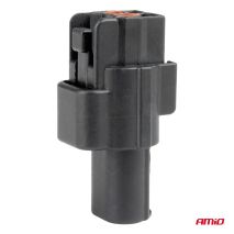 ΦΙΣΑ ΣΥΝΔΕΣΗΣ ΜΕ ΥΠΟΔΟΧΗ 2 PIN Φ2,2mm ΑΔΙΑΒΡΟΧΗ AMIO - 1 τεμ. Auto Moto Tyres 