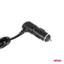 ΑΝΤΑΠΤΟΡΑΣ ΑΝΑΠΤΗΡΑ 12/24V 100W ΜΑΥΡΟΣ/3 ΘΕΣΕΙΣ/2xUSB-A /ΚΟΥΜΠΙ ON-OFF/ΕΝΔΕΙΞΗ LED/ΚΑΛΩΔΙΟ 70cm AMIO - 1 Τεμ. Auto Moto Tyres 