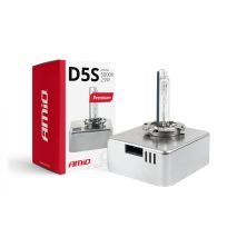 ΑΝΤΑΛΛΑΚΤΙΚΗ ΛΑΜΠΑ PREMIUM D5S 12V 5.000k 25W AMIO - 1 Τεμ. Auto Moto Tyres 