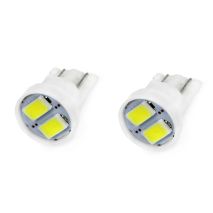 T10 W5W 12V LED 2xSMD5730 ΛΕΥΚΟ AMIO – 2 ΤΕΜ. Auto Moto Tyres 
