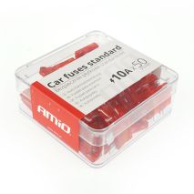 ΑΣΦΑΛΕΙΕΣ STANDARD 10A AMiO - 50 ΤΕΜ. ΚΟΥΤΙ Auto Moto Tyres 