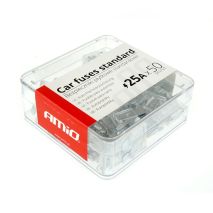 ΑΣΦΑΛΕΙΕΣ STANDARD 25A AMiO - 50 ΤΕΜ. ΚΟΥΤΙ Auto Moto Tyres 