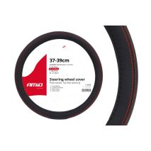 ΚΑΛΥΜΜΑ ΤΙΜΟΝΙΟΥ 37/39CM SWC-01 ΜΑΥΡΟ ΜΕ ΚΟΚΚΙΝΗ ΡΑΦΗ Auto Moto Tyres 