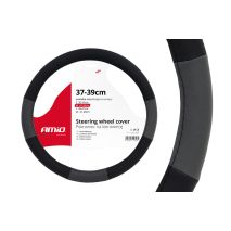 ΚΑΛΥΜΜΑ ΤΙΜΟΝΙΟΥ 37/39CM SWC-05 ΜΑΥΡΟ/ΓΚΡΙ AMIO - 1 ΤΕΜ. Auto Moto Tyres 