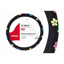 ΚΑΛΥΜΜΑ ΤΙΜΟΝΙΟΥ 37/39CM SWC-13 ΜΑΥΡΟ ΜΕ ΛΟΥΛΟΥΔΙΑ ΑΜΙΟ - 1 ΤΕΜ. Auto Moto Tyres 