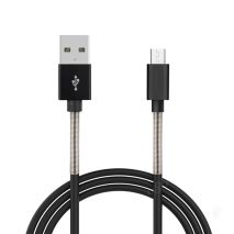 ΚΑΛΩΔΙΟ ΤΑΧΕΙΑΣ ΦΟΡΤΙΣΗΣ USB ΓΙΑ MICRO USB 2,4A 100cm AMiO - 1 ΤΕΜ. Auto Moto Tyres 