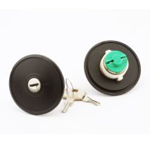 ΤΑΠΑ ΒΕΝΖΙΝΗΣ ΜΕ ΚΛΕΙΔΙ ΓΙΑ JEEP CJ7 RENEGADE 1976-1986 / LAREDO 1976-1986 / TOYOTA COROLLA SW 1997-2002 ΣΕ ΜΑΥΡΟ ΧΡΩΜΑ FARMA - 1 τεμ. Auto Moto Tyres 