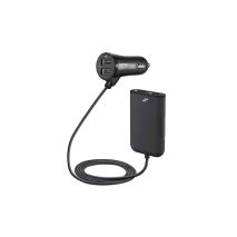 ΦΟΡΤΙΣΤΗΣ ΑΝΑΠΤΗΡΑ ME 4 ΘΥΡΕΣ USB 12V 4,8A  ΜΕ ΚΑΛΩΔΙΟ ΠΡΟΕΚΤΑΣΗΣ ΣΤΑ 2 USB Auto Moto Tyres 