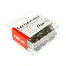 ΑΣΦΑΛΕΙΕΣ MINI 7.5A AMiO - ΚΟΥΤΙ 50 ΤΕΜ. Auto Moto Tyres 