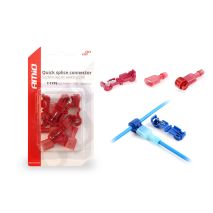 ΚΛΕΦΤΗΣ ΡΕΥΜΑΤΟΣ ΑΠΟ ΚΑΛΩΔΙΟ T-TYPE ΚΟΚΚΙΝΟ 10A - 5 ΤΕΜ. Auto Moto Tyres 