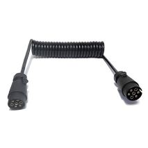 ΠΡΙΖΑ ΚΟΤΣΑΔΟΡΟΥ 7ΦΙΣ ΑΡΣΕΝΙΚΟ ΣΕ 7ΦΙΣ ΑΡΣΕΝΙΚΟ 12V ΜΕ ΚΑΛΩΔΙΟ ΣΠΙΡΑΛ 5m ( ΓΙΑ ΜΗΧΑΝΗΜΑΤΑ ΕΡΓΟΥ ) AMiO - 1 ΤΕΜ. Auto Moto Tyres 