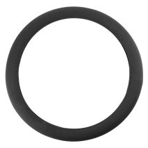 ΚΑΛΥΜΜΑ ΤΙΜΟΝΙΟΥ VELOUR 37/39cm ΜΑΥΡΟ AMIO - 1 Τεμ. Auto Moto Tyres 