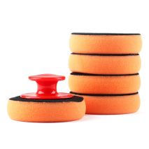 ΣΦΟΥΓΓΑΡΙΑ ΓΥΑΛΙΣΜΑΤΟΣ ΓΙΑ ΟΛΕΣ ΤΙΣ ΕΠΙΦΑΝΕΙΕΣ ΧΕΙΡΟΣ 10cm  ΜΕ ΛΑΒΗ SET AMIO - 5 Τεμ. Auto Moto Tyres 