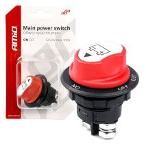 ΔΙΑΚΟΠΤΗΣ POWER-OFF ΜΠΑΤΑΡΙΑΣ ΓΕΝΙΚΟΥ ΡΕΥΜΑΤΟΣ 12>32V max100A preak 500A 29mm 3 ΛΕΙΤΟΥΡΓΙΩΝ ΑΜΙΟ - 1 ΤΕΜ. Auto Moto Tyres 