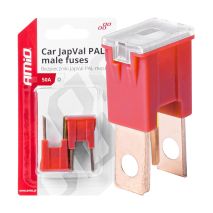 ΑΣΦΑΛΕΙΕΣ JapVal PAL O ΑΡΣΕΝΙΚΕΣ 50A ΣΕ ΚΟΚΚΙΝΟ ΧΡΩΜΑ AMIO - 2 Τεμ. Auto Moto Tyres 