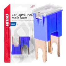 ΑΣΦΑΛΕΙΕΣ JapVal PAL U ΑΡΣΕΝΙΚΕΣ 100A ΣΕ ΜΠΛΕ ΧΡΩΜΑ AMIO - 2 Τεμ. Auto Moto Tyres 