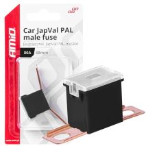 ΑΣΦΑΛΕΙΑ JapVal PAL ΑΡΣΕΝΙΚΗ 48mm 80A ΣΕ ΜΑΥΡΟ ΧΡΩΜΑ AMIO - 1 Τεμ Auto Moto Tyres 