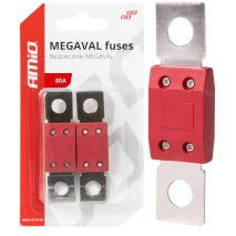 ΑΣΦΑΛΕΙΕΣ MEGAVAL 80A AMIO - 2 Τεμ. Auto Moto Tyres 