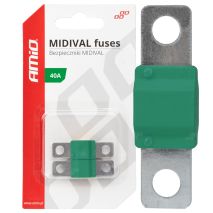 ΑΣΦΑΛΕΙΕΣ MIDIVAL 40A AMIO - 2 Τεμ. Auto Moto Tyres 