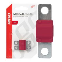 ΑΣΦΑΛΕΙΕΣ MIDIVAL 50A AMIO - 2 Τεμ. Auto Moto Tyres 