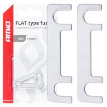 ΑΣΦΑΛΕΙΕΣ FLAT 41mm 80A AMIO - 2 Τεμ. Auto Moto Tyres 