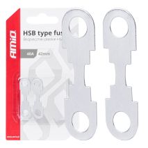 ΑΣΦΑΛΕΙΕΣ FLAT 42mm 40A AMIO - 2 Τεμ. Auto Moto Tyres 