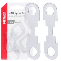 ΑΣΦΑΛΕΙΕΣ FLAT 42mm 80A AMIO - 2 Τεμ. Auto Moto Tyres 