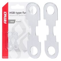 ΑΣΦΑΛΕΙΕΣ FLAT 42mm 100A AMIO - 2 Τεμ. Auto Moto Tyres 