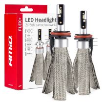 ΛΑΜΠΕΣ LED H15  4300lm 12-24V - 50W - 6000K AMIO - 2 Τεμ. Auto Moto Tyres 