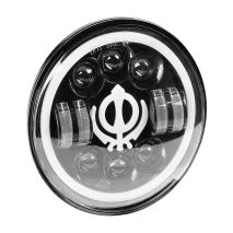 ΠΡΟΒΟΛΕΑΣ ΕΡΓΑΣΙΑΣ ΣΤΡΟΓΓΥΛΟΣ GHOST 5.500lm 9>36V 60W 6.000K Φ170x170x65mm 4 ΧΡΗΣΕΩΝ ΑΜΙΟ - 1 ΤΕΜ. Auto Moto Tyres 