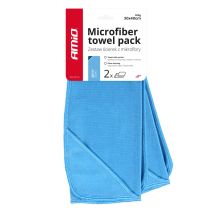 ΠΑΝΑΚΙΑ ΚΑΘΑΡΙΣΜΟΥ ΤΖΑΜΙΩΝ ΜΙΚΡΟΦΙΜΠΡΑ 30x40cm 300gr AMIO - 2 Τεμ. Auto Moto Tyres 