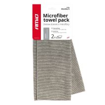 ΠΑΝΑΚΙΑ ΓΥΑΛΙΣΜΑΤΟΣ ΜΙΚΡΟΦΙΜΠΡΑ 30x40cm 340g/m2 AMIO - 2 Τεμ. Auto Moto Tyres 