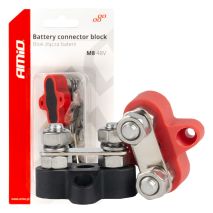 ΤΕΡΜΑΤΙΚΟ ΑΚΡΟΔΕΚΤΩΝ ΔΙΠΛΟ M8 2 ΠΟΛΩΝ 48V AMIO - 1 Τεμ. Auto Moto Tyres 