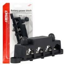 ΜΠΑΡΑ ΚΑΛΩΔΙΩΝ / ΤΕΡΜΑΤΙΚΟ 4 ΘΕΣΕΩΝ M10 max 48V  AMIO - 1 Τεμ. Auto Moto Tyres 