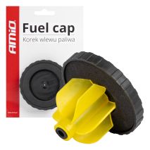 ΤΑΠΑ ΚΑΥΣΙΜΟΥ ΔΙΕΘΝΗΣ (UNIVERSAL) ΜΕ ΦΤΕΡΑ ΠΛΑΣΤΙΚΗ AMIO - 1 ΤΕΜ. Auto Moto Tyres 